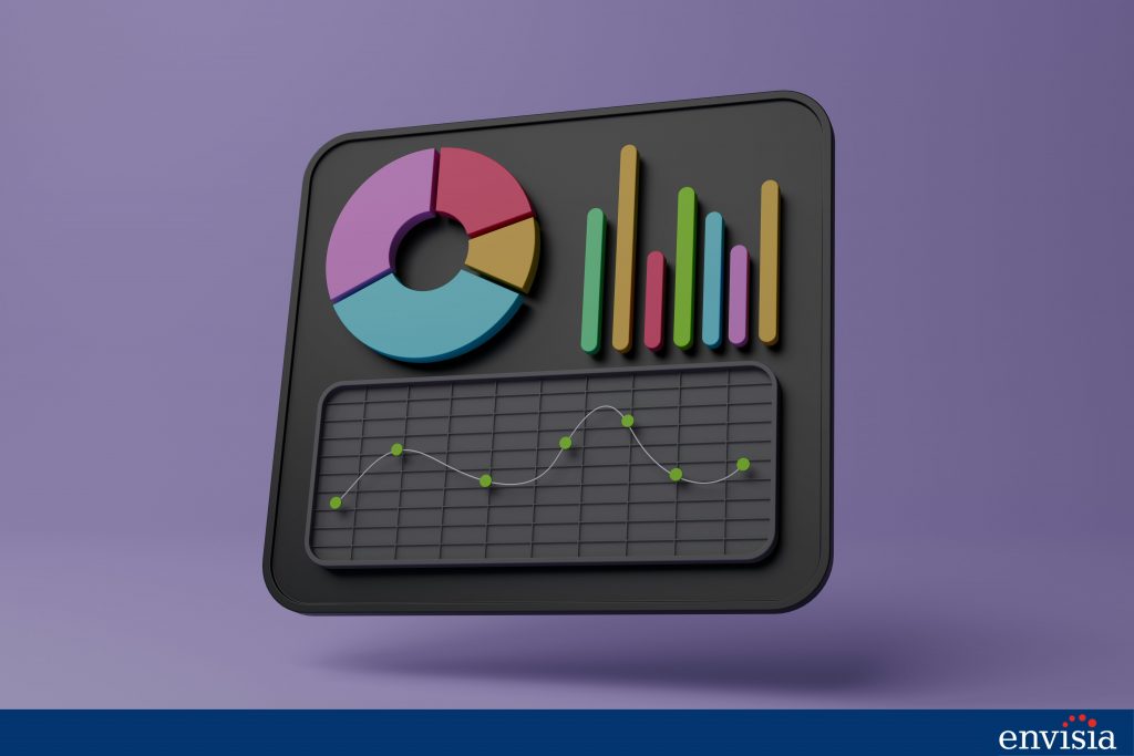 Bar chart showcasing data-driven performance metrics for objective evaluations.