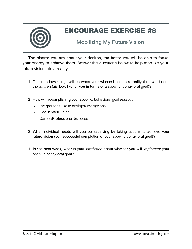 Encourage exercise 08