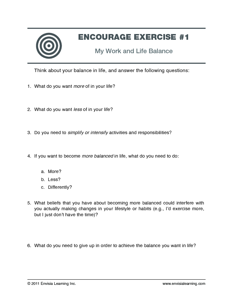 Encourage exercise 01