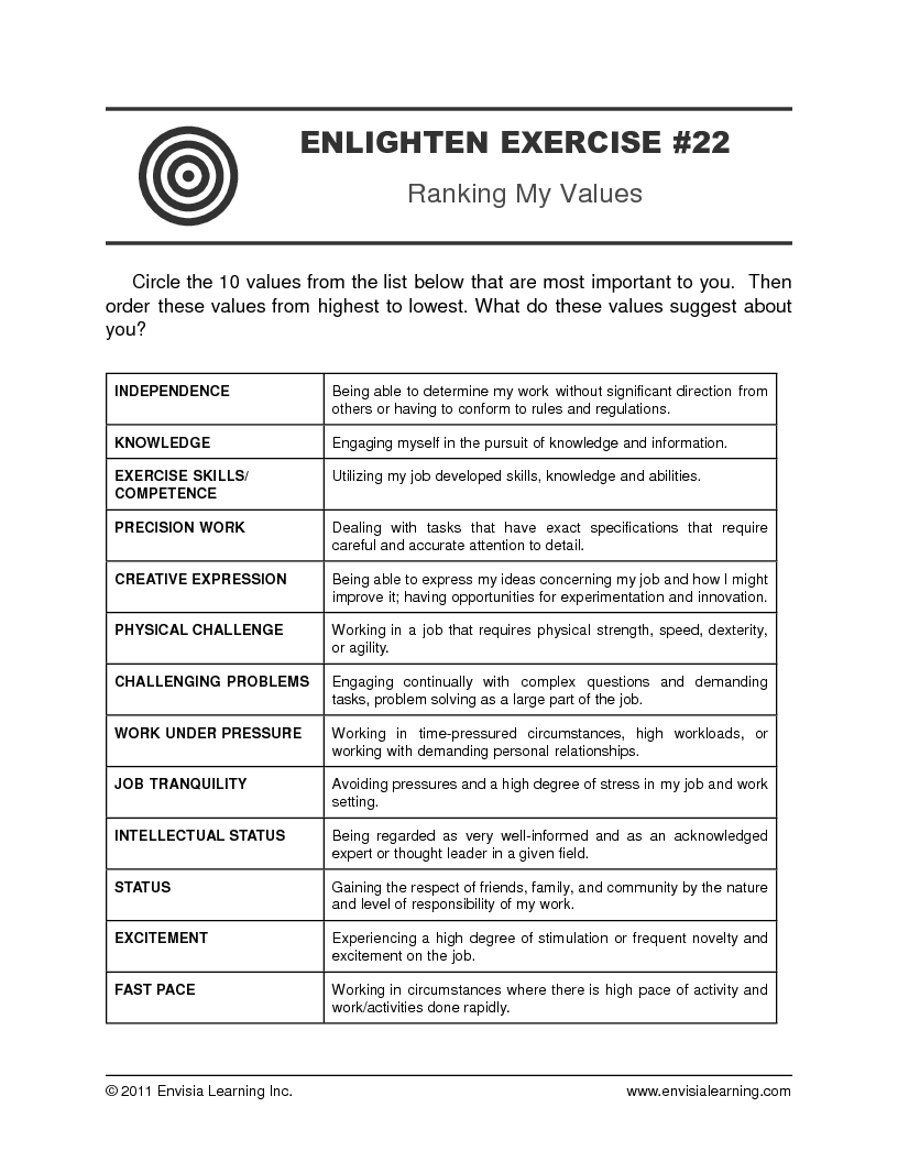 Enlighten exercise 22