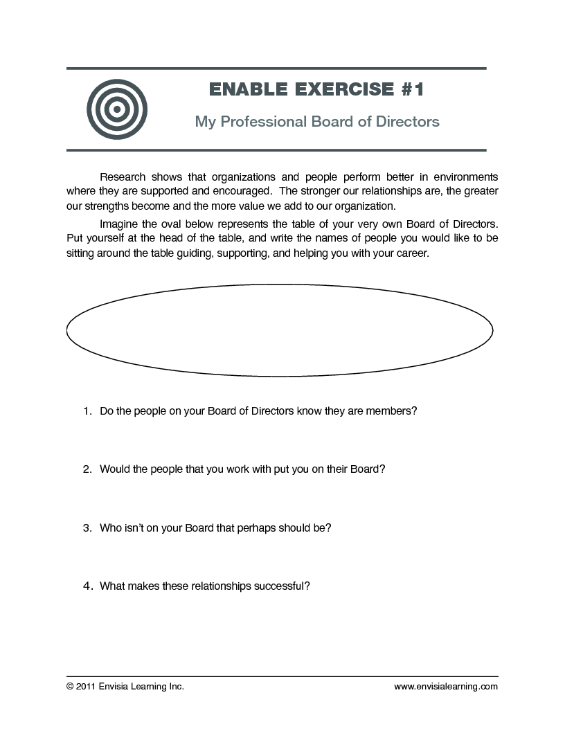 Enable exercise 01